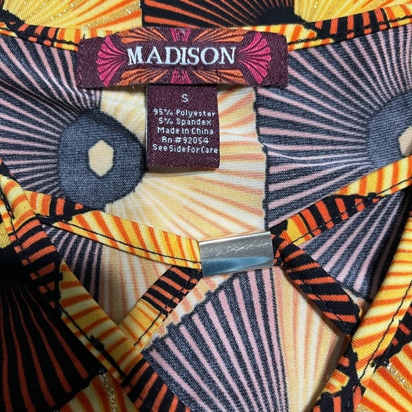 Madison shimmery yellow blouse - Picture 2 of 4